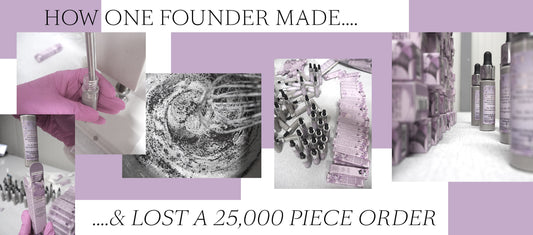 Making a Cream Cleanser + How One Founder Made & Lost a 25,000 Piece Order