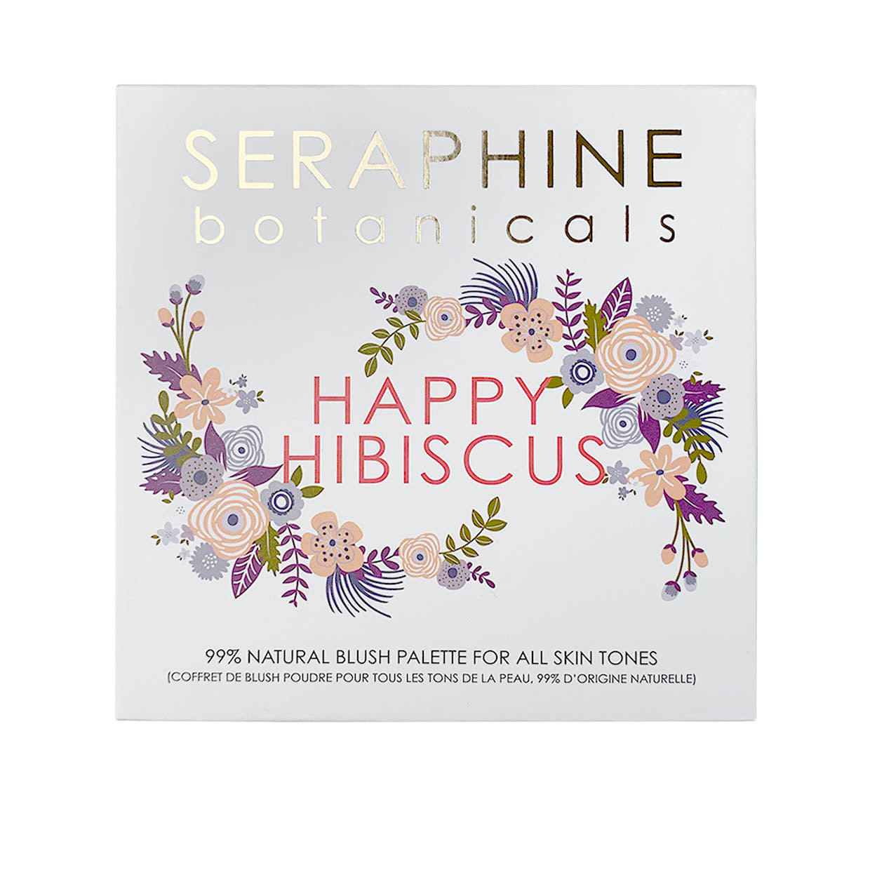 Happy Hibiscus Palette - 99% Natural Blush Blush Palette for All Skin Tones
