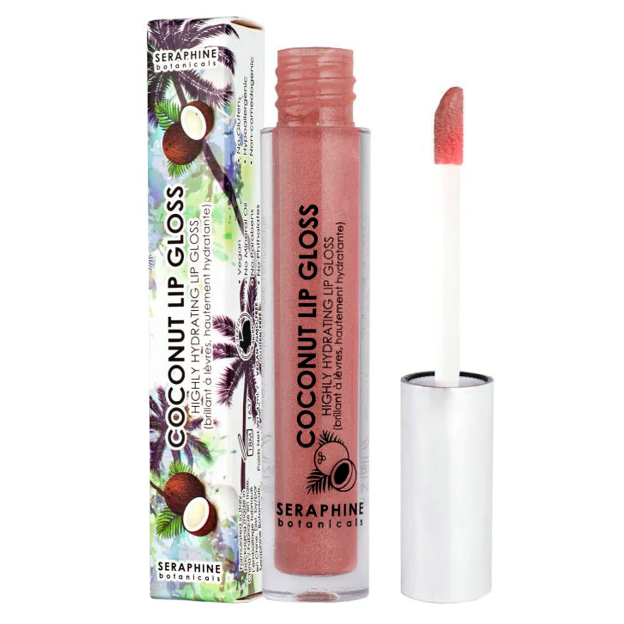Coconut Lip Gloss - Highly Hydrating lip Gloss