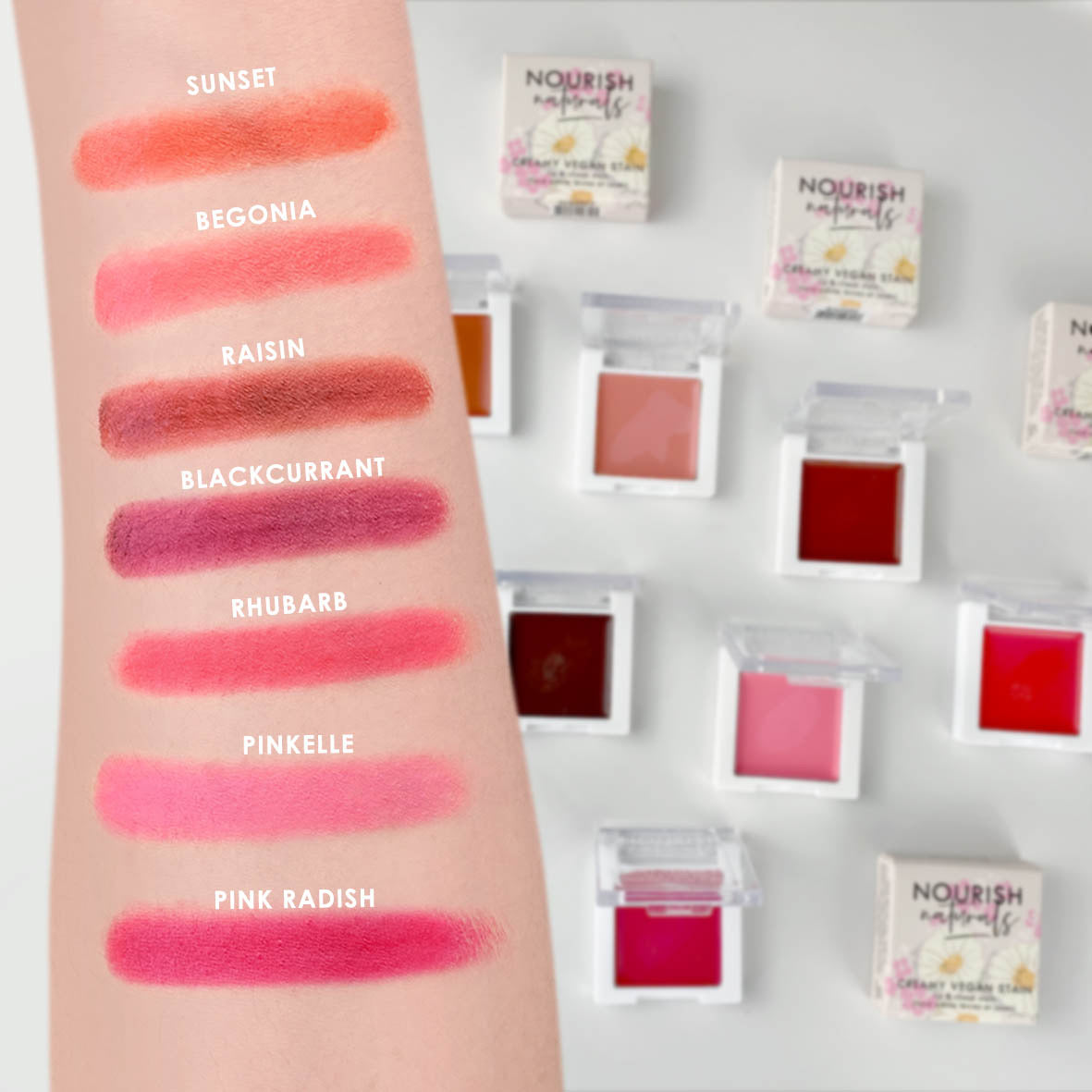 Creamy Vegan Stain - lip & cheek stain