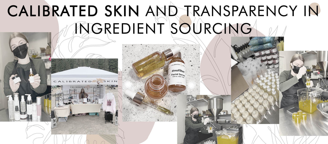 Calibrated Skin And Transparency In Ingredient Sourcing