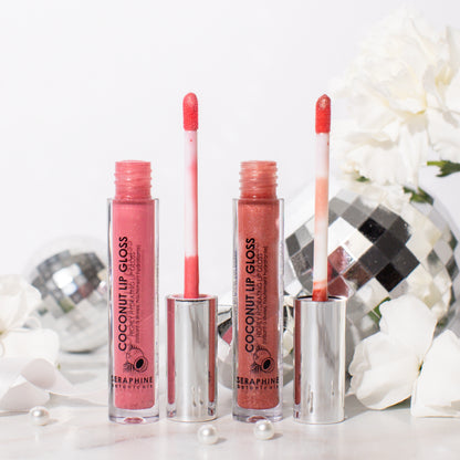 Coconut Lip Gloss - Highly Hydrating lip Gloss